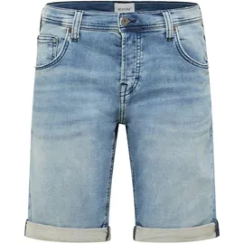Mustang Herren Style Chicago Shorts, blau gebleicht - 34