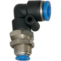 Riegler L-Schott-Steckverbindung Blaue Serie M14x1,0 Schlauch-Ø 6