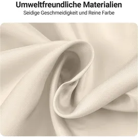 lerores Duschvorhang 180 x 160 cm beige