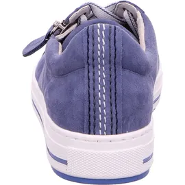 Gabor Sportliche Schnürschuhe für Damen, blau, Größe 38 EU / 5 UK