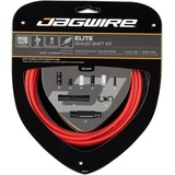 Jagwire Road Elite Sealed Shift 2 Stück 2 x Getriebekabel, rot,