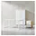 KADIMA DESIGN Büro-Set MUENCHEN | Schreibtisch Aktenschrank Container | Glasplatte Soft-Close Abschließbar | Chalet-Eiche-Nb./Weiß | Made in Germany | Kadima Design