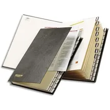 Exacompta 621265E Sammelmappe Karton Schwarz