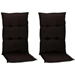 Hochlehner Auflagen Trier 2er-Set ca. 118x46 cm Grau