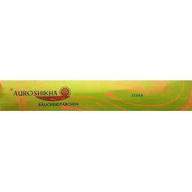 Saraswati Räucherstäbchen Auroshikha "Zeder" 10g