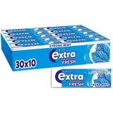 Extra® Fresh Strong Mint Kaugummi 30 x 10 Dragees