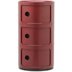 Kartell - Componibili 4967, burgunderrot
