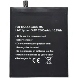 AccuCell Akku passend für BQ Aquaris M5 Akku BQ Aquaris 3120