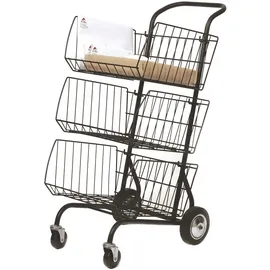 Alba Krapf ALBA Postwagen/CORCHAR B62xH95xT46 cm metallicgrau Stahl
