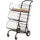 Alba Krapf ALBA Postwagen/CORCHAR B62xH95xT46 cm metallicgrau Stahl