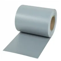 Garden Pleasure Sichtschutzstreifen 19 x 0,1 cm grau PVC