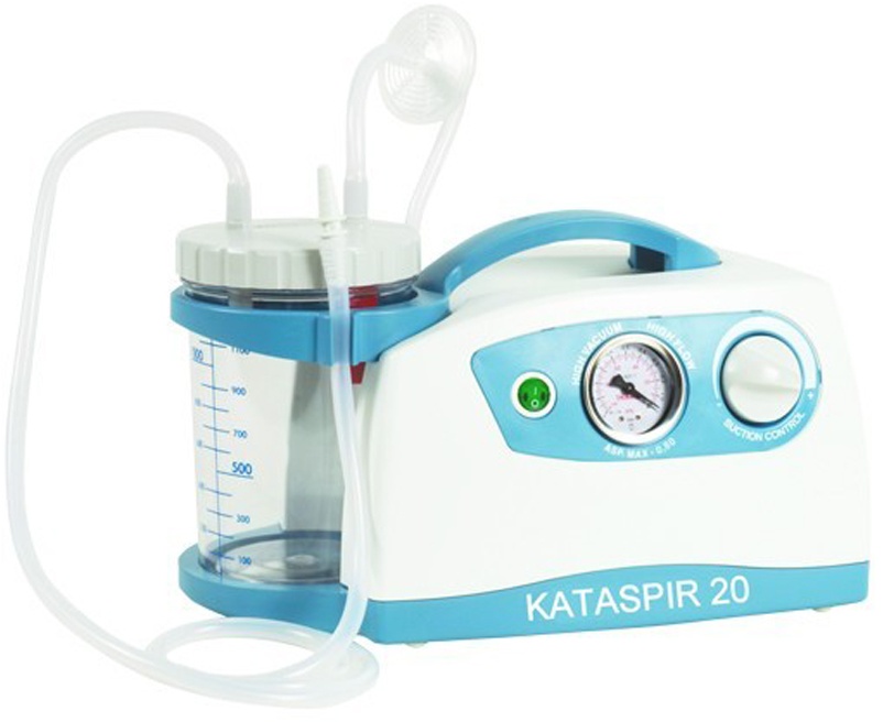 Produktbild Elektr. Absaugpumpe KATASPIR 20, 16l Saugleistung Absauggefäß 1000 ml