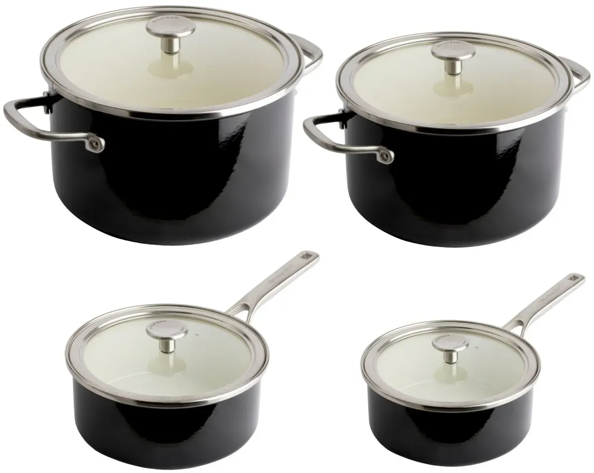 KitchenAid Topfset 4-tlg. COOKWARE - B/H/T ca. 24,00x36,00x44,00