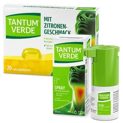 Tantum Verde 1.5mg/ml + Tantum Verde 3mg Zitrone SET St