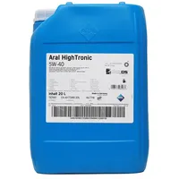 Aral HighTronic 5W-40 20 Liter