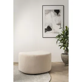 Home Affaire Hocker MAISIE Velours 47 x 45 x 53 cm Beige