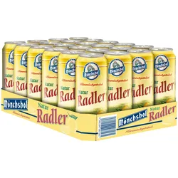 Mönchshof Radler 2,5 % vol 0,5 Liter, 24er Pack