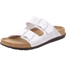 ROHDE Damen Pantolette gemusterter Zweiriemer mit Schnalle Rodigo-D 5872, Größe:38 EU,