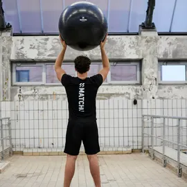 Matchu Sports - - Ø Yogaball Schwarz