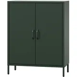 Jan Nowak Sideboard 80 x 101,5 x 40 cm Flaschengrün