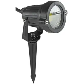 ChiliTec Außenleuchte Aluminium 5W 430lm inkl. Erdspieß schwarz