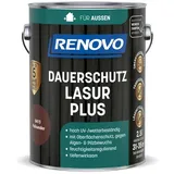 RENOVO Dauerschutzlasur »PLUS«, lmh 2,5L palisander 8415 - braun