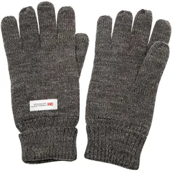 WHISTLER Strickhandschuhe Roumat dunkelgrau|feigenlila|dunkelgrau S/M