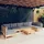 vidaXL Garten-Lounge-Set 8-tlg. grau Kiefer