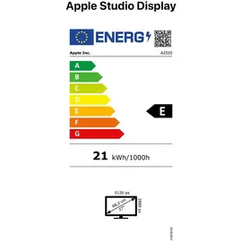 Apple Studio Display 27" Nanotexturglas höhenverstellbar / neigbar