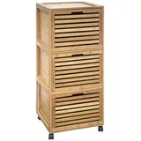 5five simply smart Sicela 3-Schubladen-Bambus-Schrank 1-tlg. Braun