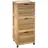 5five simply smart Sicela 3-Schubladen-Bambus-Schrank 1-tlg. Braun