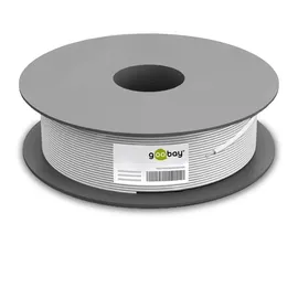 goobay CAT 6 Netzwerkkabel, S/FTP (PiMF), Grau, CU, AWG 23/1 (Solid), LSZH
