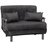 MCW Schlafsessel, Anthrazit, Textil, 105x80x190 cm, Wohnzimmer, Sessel, Polstersessel