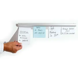 Magnetoplan Catch-ball Infoboard Klemmleiste 100 cm Silber 1 St.