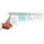 Magnetoplan Catch-ball Infoboard Klemmleiste 100 cm Silber 1 St.