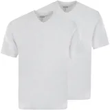 HAJO T-Shirt 2er Pack weiß M