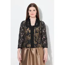 Ulla Popken Trachtenbluse braun 54