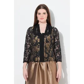 Ulla Popken Trachtenbluse braun 54