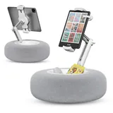 SupeDesk Tablet Halterung Kissen,Kindle Halterung,ipad Ständer,Kindle Ständer,kompatibel mit 4,7-13" Kindle/Handy/Tablet,verstellbare Telefon Halterung für Bett,Sofa, Videos shauen, weich & bequem