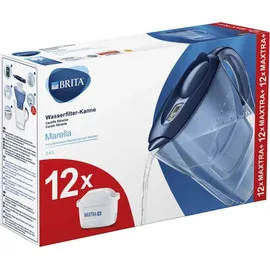 Brita Marella blau 2,4 l + 12 Maxtra Pro Kartuschen