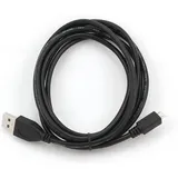 Gembird Kabel micro USB 2.0 AM-MBM5P 1m- Laden- Übertragung- schwarz