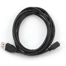 Gembird Kabel micro USB 2.0 AM-MBM5P 1m- Laden- Übertragung- schwarz