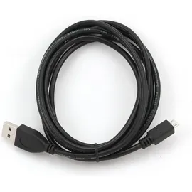 Gembird Kabel micro USB 2.0 AM-MBM5P 1m- Laden- Übertragung- schwarz