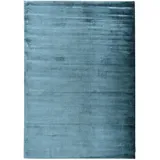 Tom Tailor Viskose-Teppich Shine uni 714 aqua 300x400 cm,