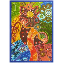 Excelsa Geschirrtuch Aboriginal Baumwolle 50X70 Cm Bunt