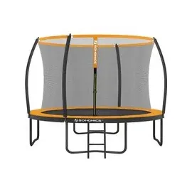 Songmics Gartentrampolin 305 cm inkl. Sicherheitsnetz schwarz/orange
