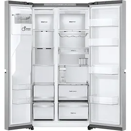 LG GSLE91MBAC Side-by-Side (628 l, 1790 mm hoch, Edelstahl)