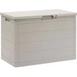 TOOMAX Garten-Aufbewahrungsbox WOODYS 160 l - Hellgrau