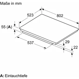 Siemens EH845HFB1E Induktionskochfeld Autark