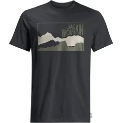 JACK WOLFSKIN Herren Shirt AUSBLICK T M, Phantom, S